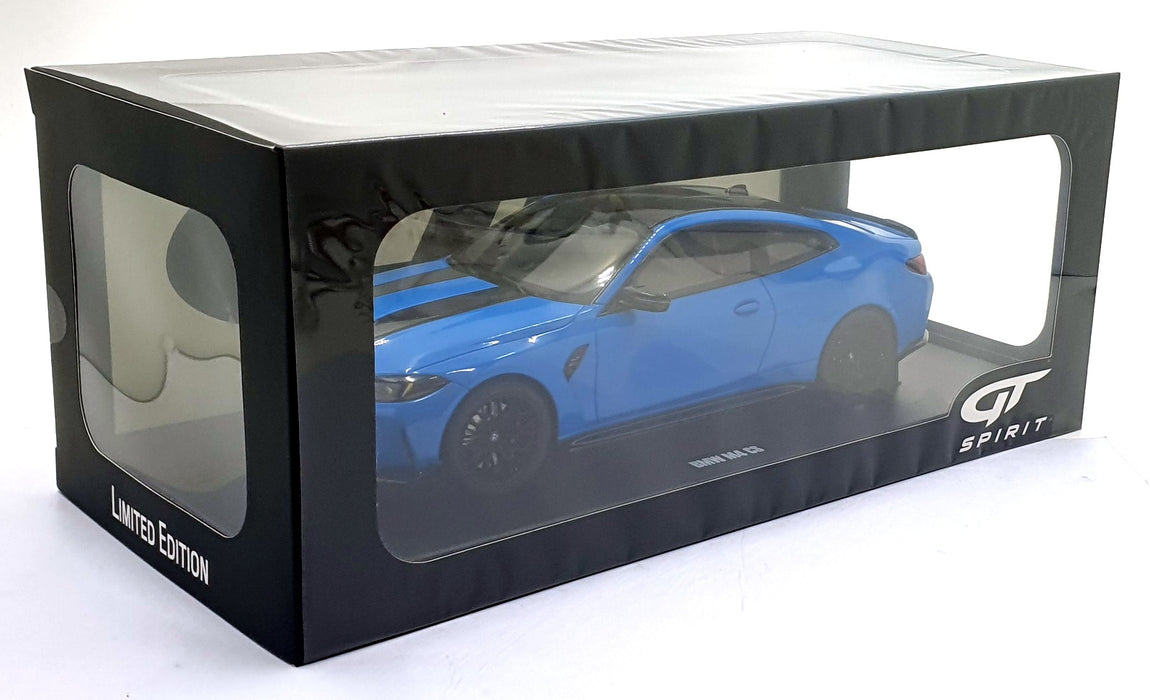 GT Spirit 1/18 Scale Resin GT511 - BMW M4 CS - Blue