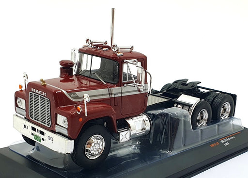 Ixo 1/43 Scale TR212.22 - 1966 Mack R-Series Truck - Dark Red
