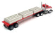 Winross 1/64 Scale 27324 - Kenworth Truck & Trailer (Leffler) - Red/White
