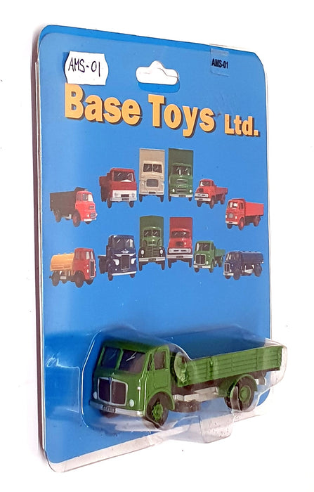 Base Toys 1/76 Scale AMS-01 - AEC Mercury Dropside Truck - Green