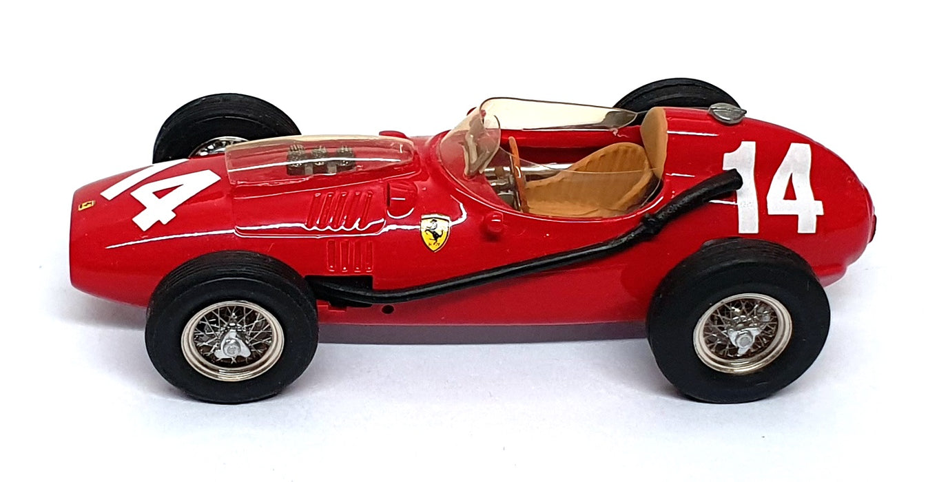 Scale Racing Cars 1/43 Scale 23126Q - Ferrari 246 Dino Race Car #14 - Red