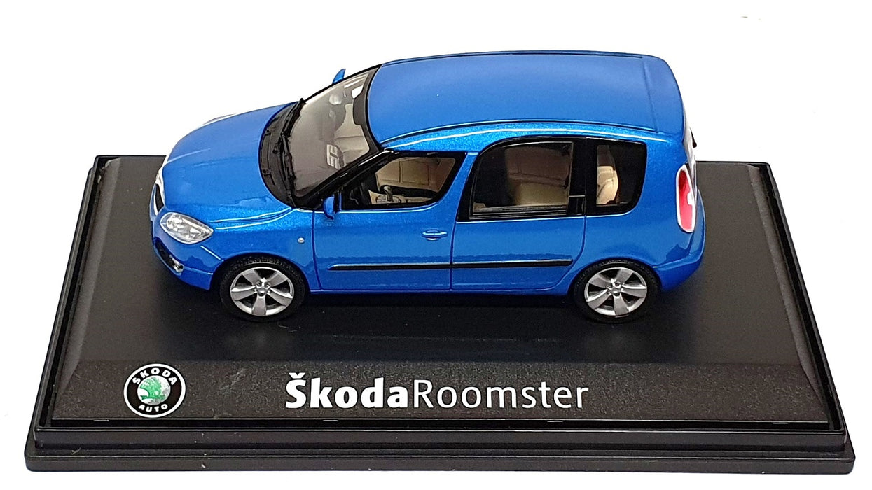 Abrex 1/43 Scale Diecast 143AB007LJ - Skoda Roomster - Met. Ocean Blue