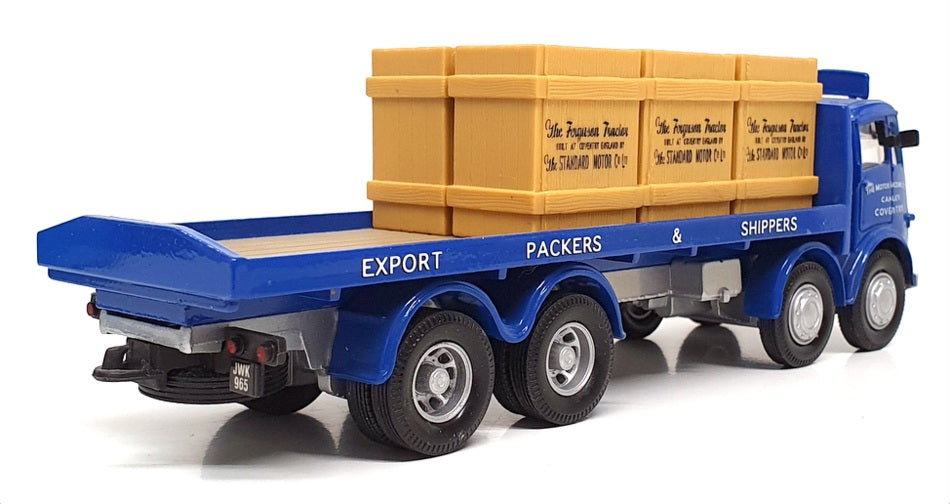 Corgi 1/50 Scale 12301 - Foden FG 8W Platform Lorry & Crates - Motor Packing Co