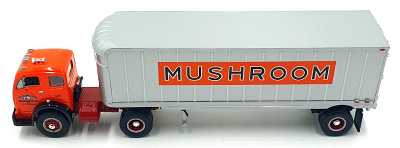 First Gear 1/34 Scale 19-1854 1953 White 3000 Tractor Trailer Mushroom Freight