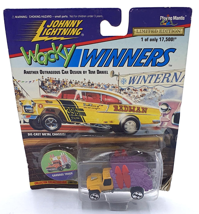Johnny Lightning 1/64 Scale 301-02 - Wacky Winners Garbage Truck - Purple
