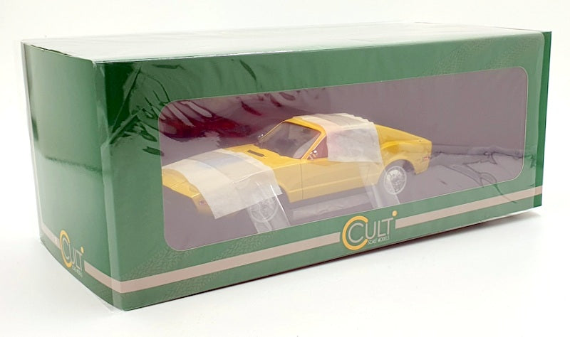 Cult Models 1/18 Scale CML148-1 - 1973 SAAB Sonnet III - Yellow