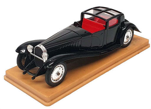 Solido 1/43 Scale 136 - 1930 Bugatti 41 Royale - Black/Red Seats