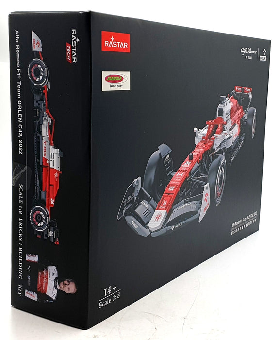 RASTAR 402806 1/8 Scale 2306 pcs - Alfa Romeo F1 Team Orlen #24 2022 Unopened