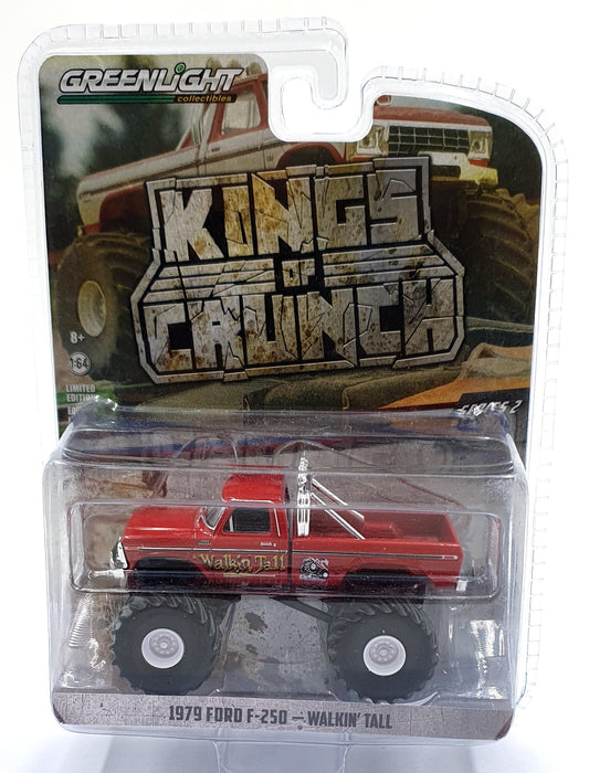 Greenlight 1/64 Scale 49020-E - 1979 Ford F-250 Walkin' Tall - Red
