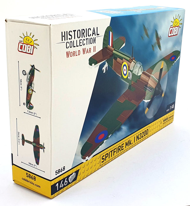 Cobi Bricks 1/48 Scale 5868 - Spitfire Mk. I N3200