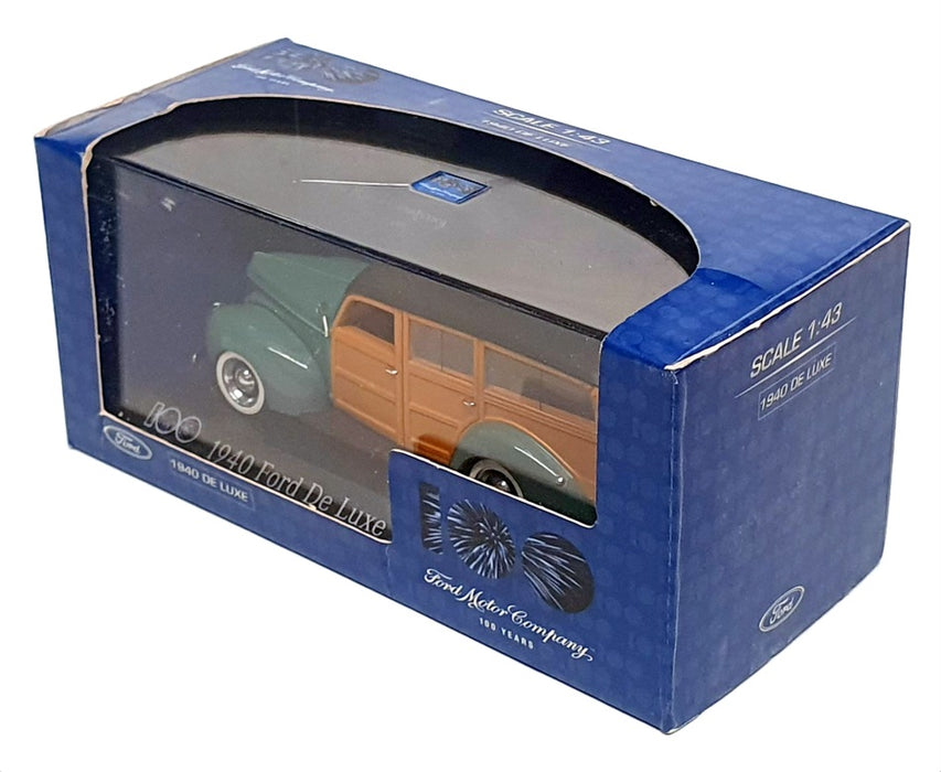 Minichamps 1/43 Scale FOR20002 - 1940 Ford De Luxe - Green