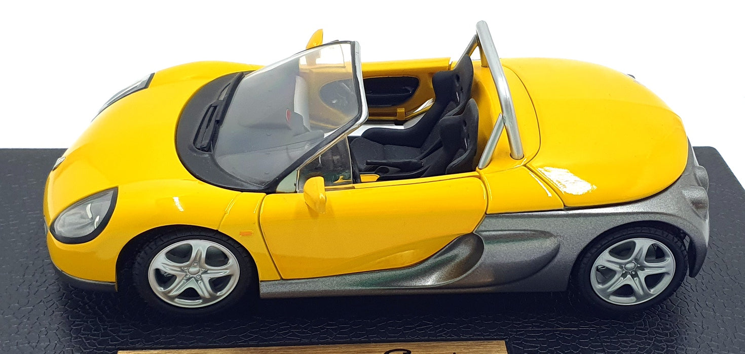 Anson 1/18 Scale Diecast 30350 - Renault Sport Spider - Yellow