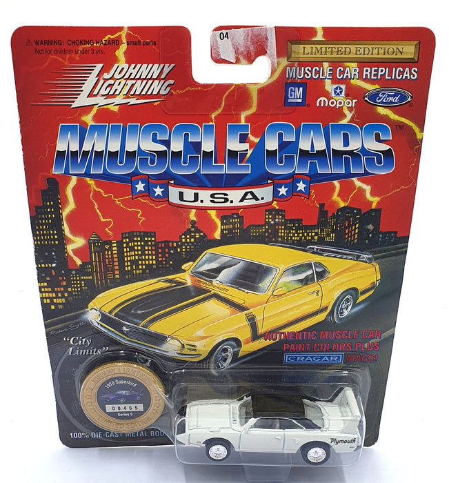 Johnny Lightning 1/64 Scale 200-190 - Muscle Cars USA 1970 Plymouth Superbird