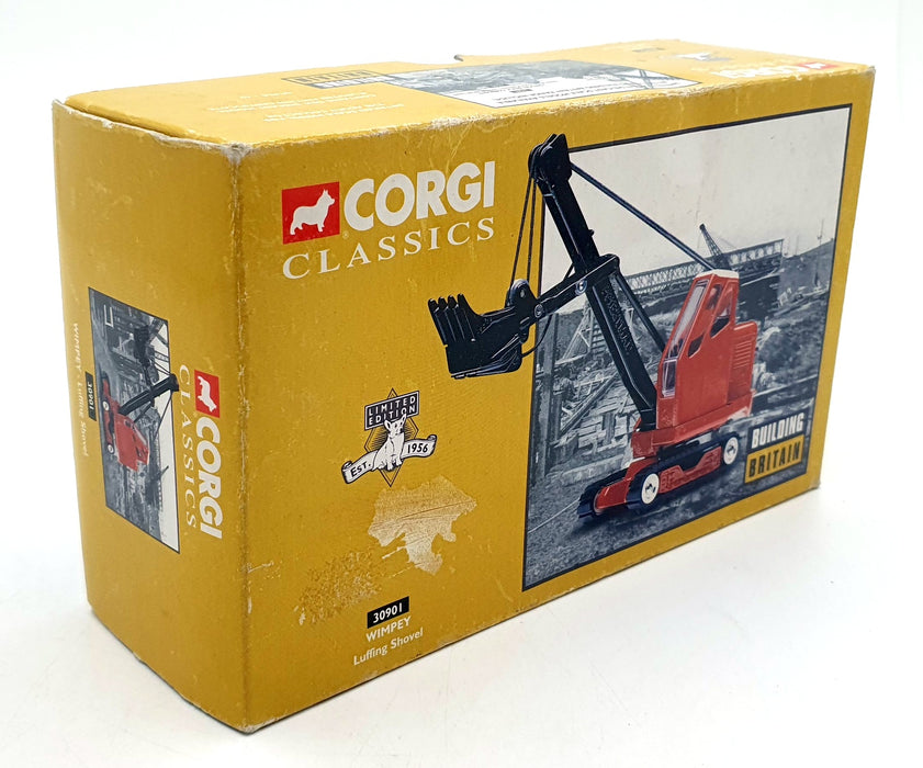 Corgi 1/45 Scale Diecast 30901 - Wimpey Luffing Shovel - Red/Black