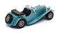 Matchbox Appx 9.5cm Long Diecast Y-1 - 1936 Jaguar SS-100 - Met. Lt. Blue