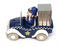 Lledo Appx 10cm Long PLOD01 Noddy In Toyland Mr. Plod's Police Car - Blue/White