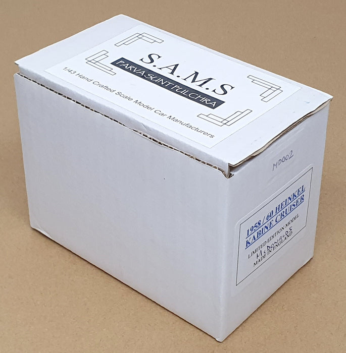 SAMS Models 1/43 Scale MD002 - 1958-60 Heinkel Kabine Cruiser McDonalds - Red