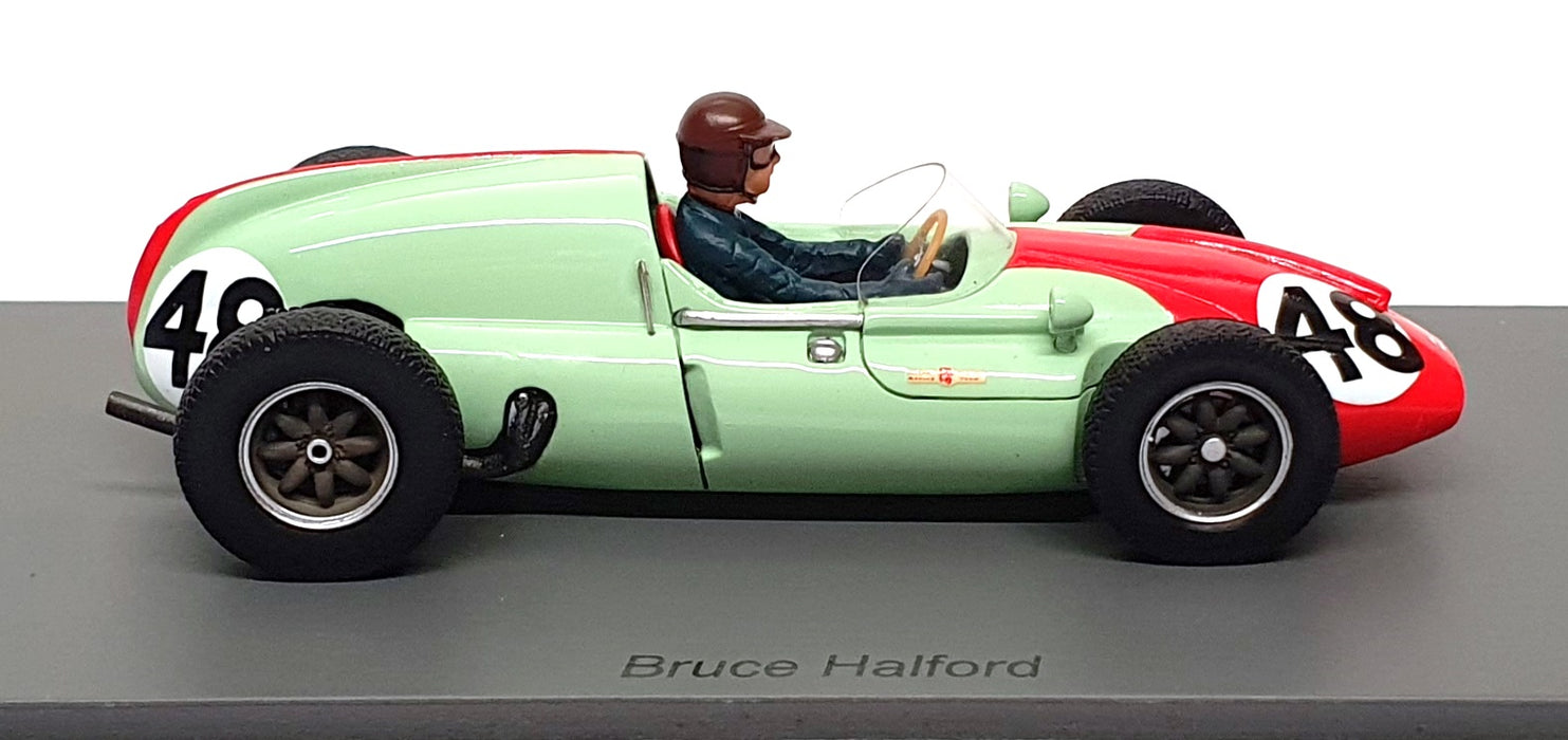 Spark 1/43 Scale S8053 - F1 Cooper T51 #48 French GP 1960 Bruce Halford