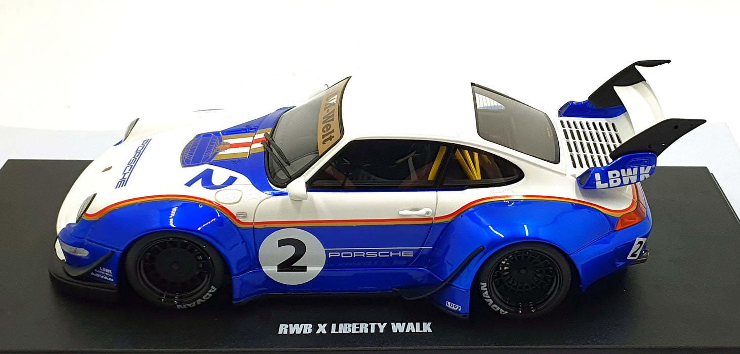 GT Spirit 1/18 Scale Resin GT530 - Porsche RWB X Liberty Walk #2