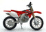 Burago 1/18 Scale 18-51023 - Honda CRF45OR Motorbike - Red