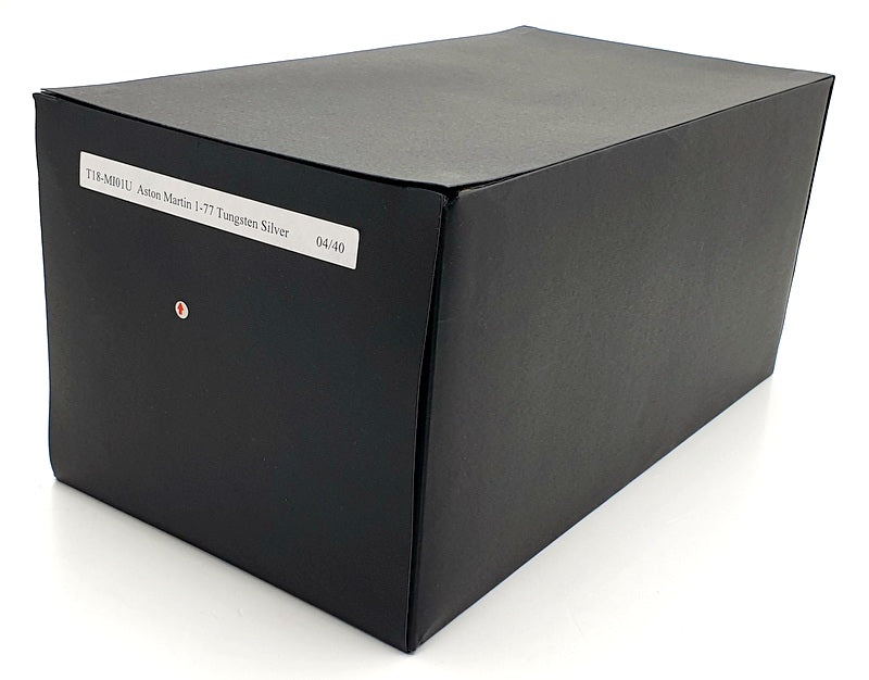 Tecnomodel 1/18 Scale T18-MI01U - Aston Martin One 77 2010 - Tungsten Silver