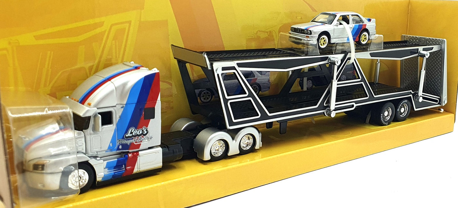 Maisto 1/64 Scale Diecast 11454 - Mack Anthem/1988 BMW 3 Series M3