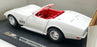 Revell 1/18 Scale Diecast 8826 - 1969 Chevrolet Corvette Convertible - White