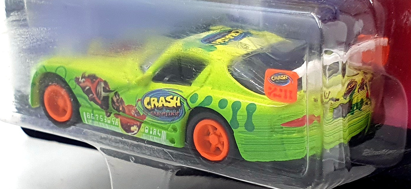 Johnny Lightning 1/64 Scale 154-01 - Crash Bandicoot - Green