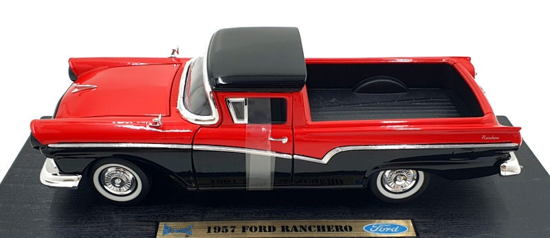 Road Legends 1/18 Scale Diecast 92208 - 1957 Ford Ranchero - Red/Black