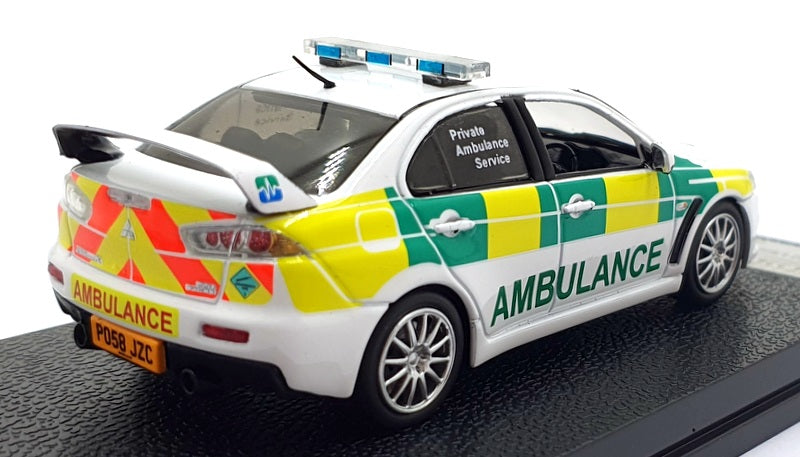 Vitesse 1/43 Scale 29353 - Mitsubishi Lancer Evolution X - UK Private Ambulance