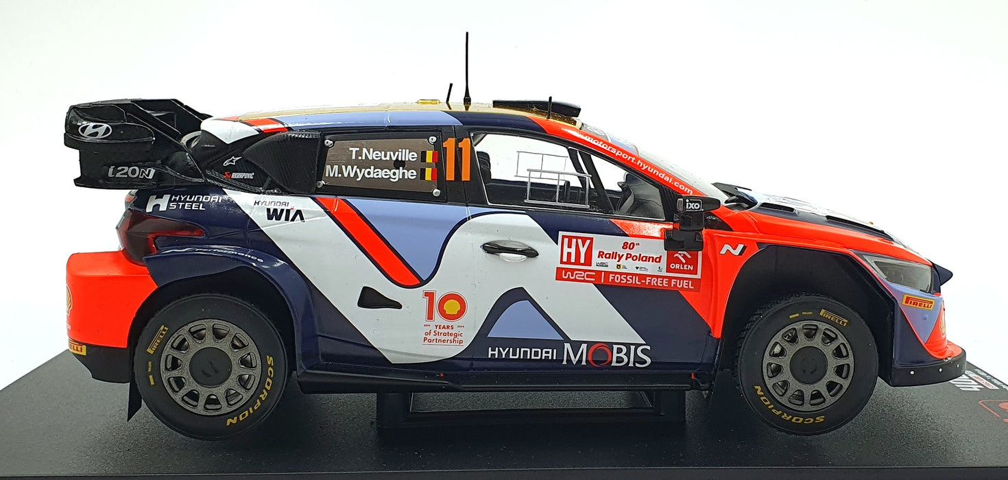 IXO 1/18 Scale Diecast 18RMC214.22 - Hyundai i20 N Rally1 #11 Poland 2024
