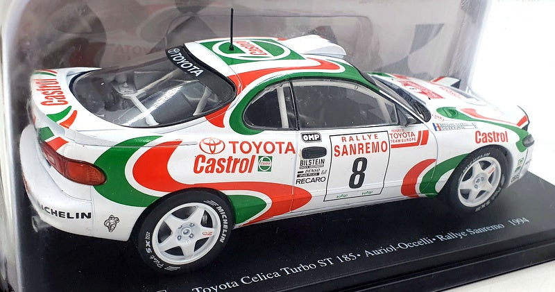 Hachette 1/24 Scale G113U005 - Toyota Celica Turbo ST 185 Auriol Sanremo 1994