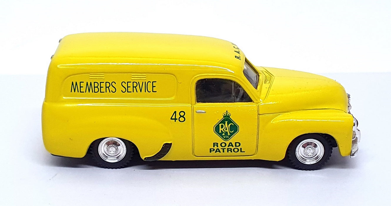 Trax 1/43 Scale Diecast 8003 - FJ Holden Van R.A.C.V. - Yellow