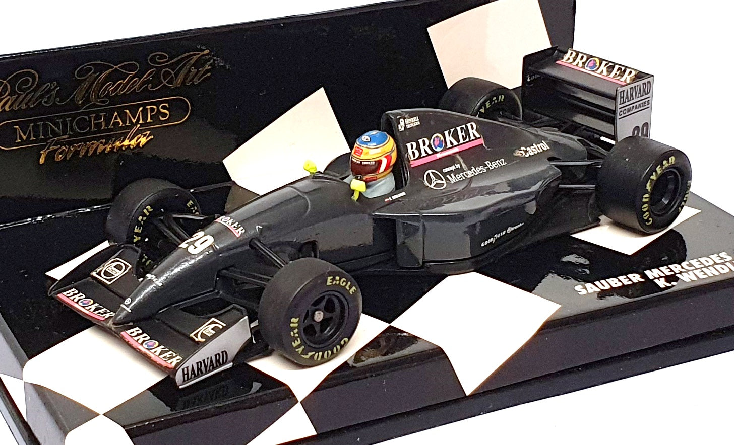 Minichamps 1/43 Scale 430 940029 - F1 Sauber Mercedes C13 #29 Wendlinger