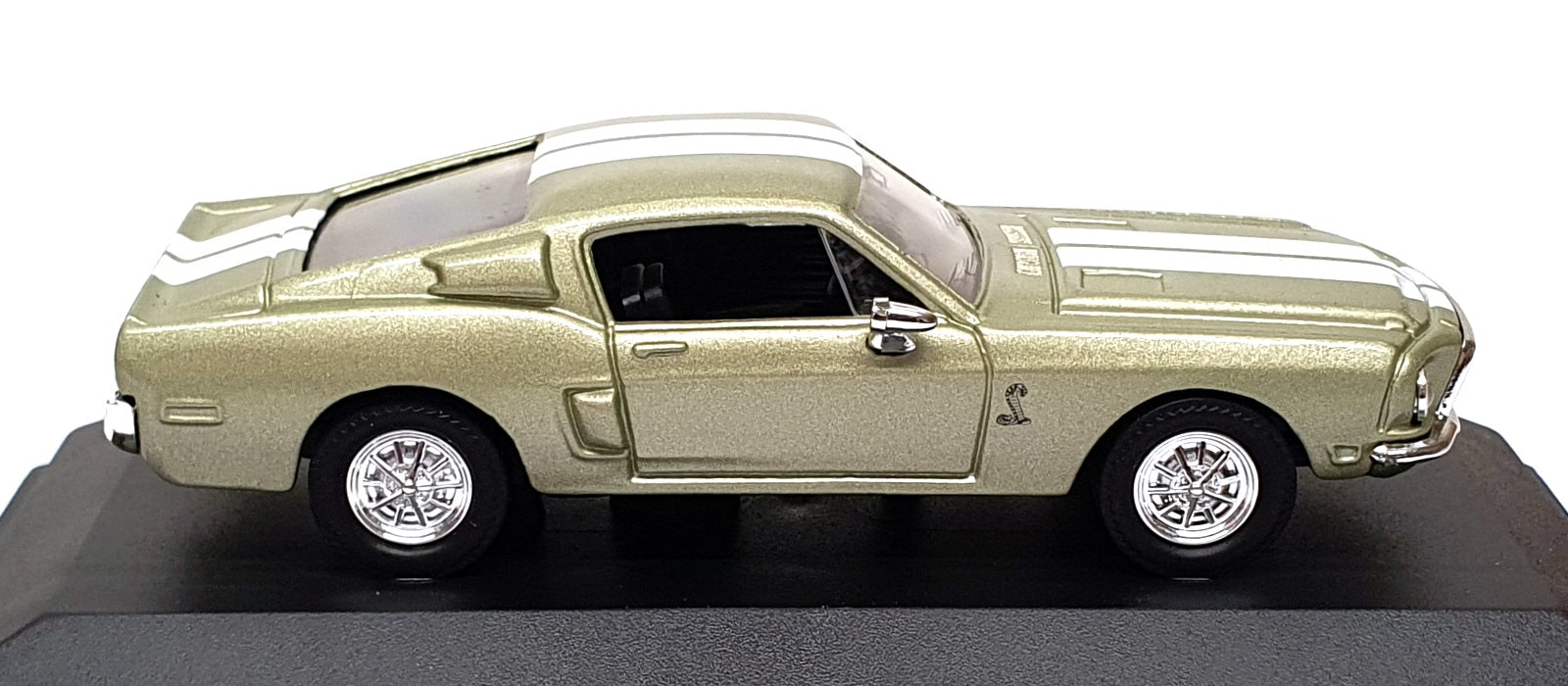 Road Signature 1/43 Scale 94214 - 1968 Shelby GT500-KR - Met. Green/White