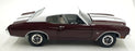 Auto World 1/18 Scale Diecast AMM1011 - 1970 Chevy Chevelle SS Maroon White