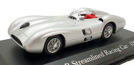 DeAgostini 1/43 Scale 5324A - Mercedes-Benz W 196 R Streamlined 1955 Silver