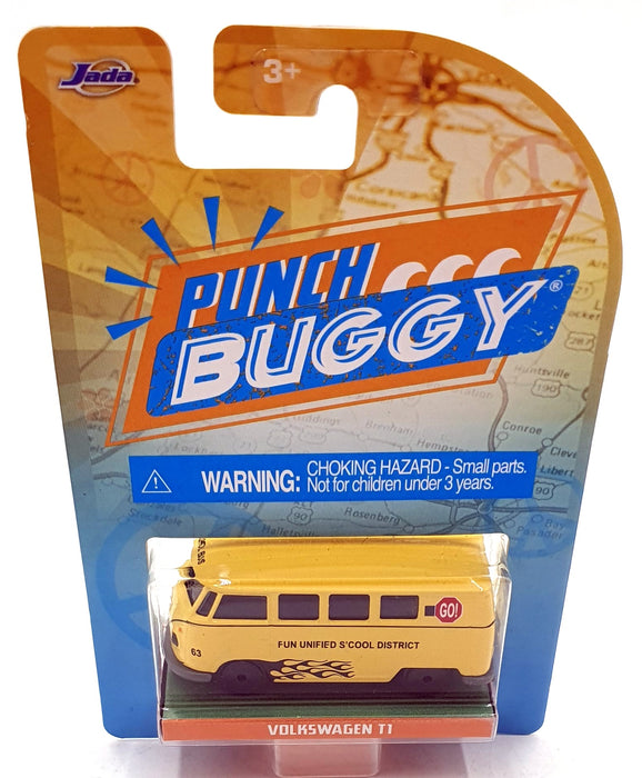 Jada Toys 1/64 Scale 100426E - Volkswagen T1 Van Fun Unified - Yellow