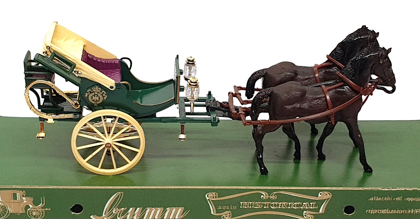 Brumm Historical 1/43 Scale 019 - Horse Drawn Carriage Tilbury
