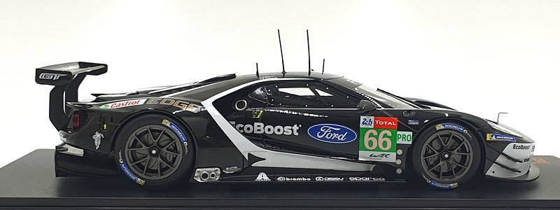 Ixo 1/18 Scale Diecast FGT18105 - Ford GT #66 24h Le Mans 2019 - Black