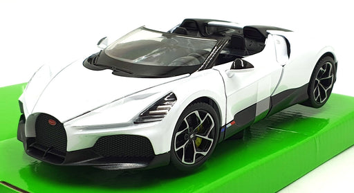 Welly NEX 1/24 Scale Diecast 24127W-WT - Bugatti W16 Mistral - White