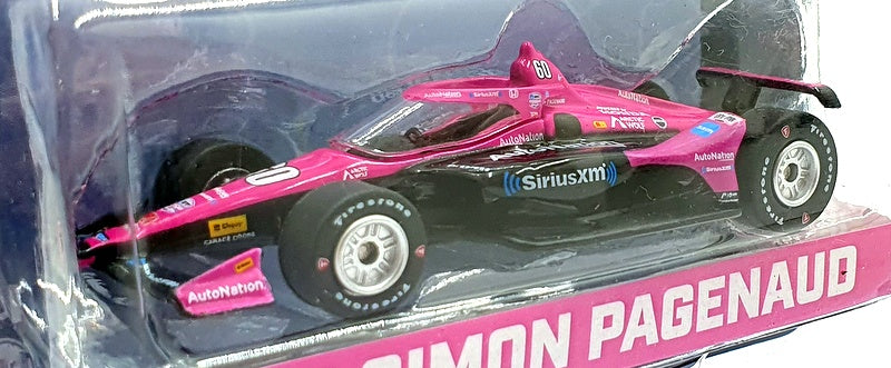 Greenlight 1/64 Scale 11556 NTT Indycar Series #60 S. Pagenaud - Blue/Pink