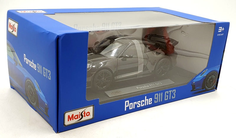Maisto 1/18 Scale Diecast 36458 - Porsche 911 GT3 - Black
