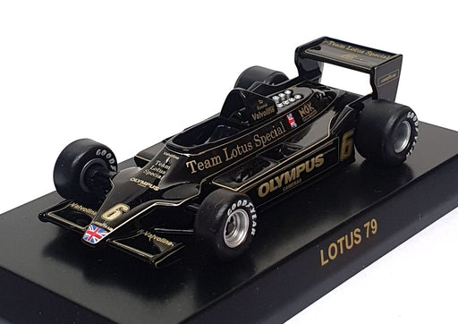Kyosho 1/64 Scale 64L79RP - F1 Lotus 79 #6 Ronnie Peterson - Black