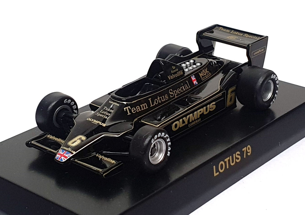 Kyosho 1/64 Scale 64L79RP - F1 Lotus 79 #6 Ronnie Peterson - Black