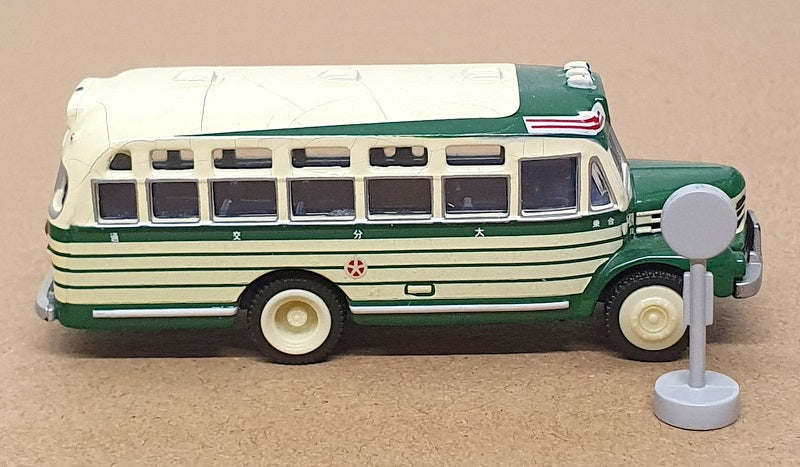 Targa 1/110 Scale 658 - Showa Omohide Bus Japan Transport - Green/Cream