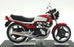 Aoshima 1/12 Scale 11200-4200 - Honda CBX400F Motorbike - Red/White