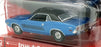 Auto World 1/64 Scale AW64152 - 1974 Dodge Challenger Rallye - Met. Blue