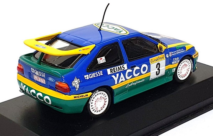 Minichamps 1/43 Scale 430 968203 - Ford Escort #3 Winner Monte Carlo 1996