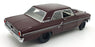 Precision 100 1/18 Scale Diecast 33057A 1964 Ford Fairlane Thunderbolt Dark Red